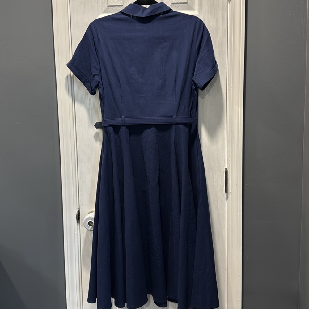 NWT Collectif Caterina Swing Dress Size Large UK 14 US 10 NEW - Picture 3 of 14
